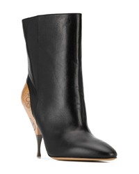 Bottines en cuir noires Maison Margiela