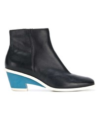 Bottines en cuir noires Camper