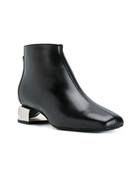 Bottines en cuir noires Pierre Hardy