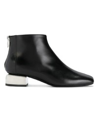 Bottines en cuir noires Pierre Hardy