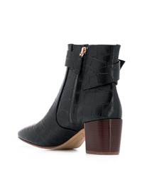 Bottines en cuir noires Sophia Webster