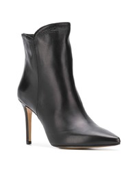 Bottines en cuir noires Marc Ellis