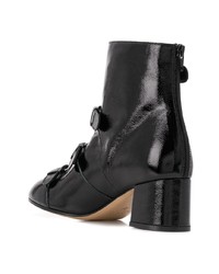 Bottines en cuir noires Marc Ellis