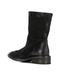 Bottines en cuir noires Marsèll