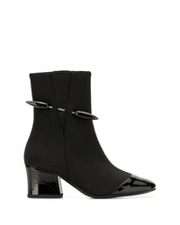 Bottines en cuir noires Dorateymur