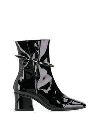 Bottines en cuir noires Dorateymur