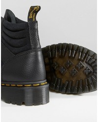 Bottines en cuir noires Dr. Martens