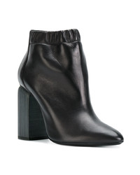 Bottines en cuir noires Pierre Hardy