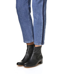 Bottines en cuir noires Rachel Comey