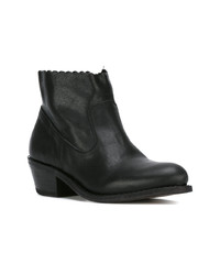 Bottines en cuir noires Fiorentini+Baker