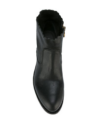 Bottines en cuir noires Fiorentini+Baker