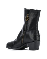 Bottines en cuir noires Fiorentini+Baker