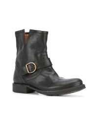 Bottines en cuir noires Fiorentini+Baker