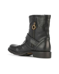 Bottines en cuir noires Fiorentini+Baker