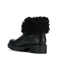 Bottines en cuir noires Tosca Blu