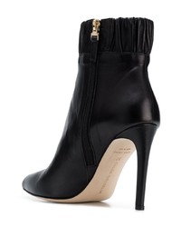 Bottines en cuir noires Chloe Gosselin