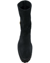 Bottines en cuir noires Bally