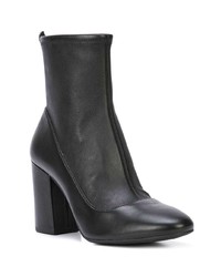 Bottines en cuir noires Coach