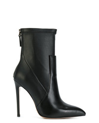 Bottines en cuir noires Gianni Renzi