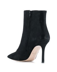 Bottines en cuir noires Marc Ellis