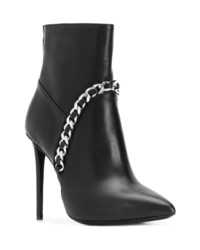 Bottines en cuir noires Marc Ellis