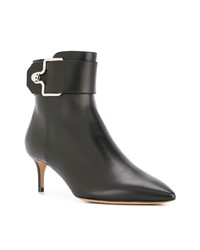 Bottines en cuir noires Bally