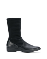 Bottines en cuir noires Högl