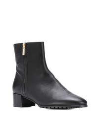 Bottines en cuir noires Högl