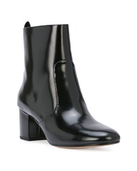 Bottines en cuir noires Coach