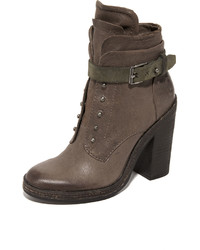 Bottines en cuir noires Dolce Vita