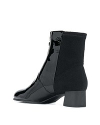 Bottines en cuir noires Camper