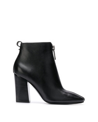 Bottines en cuir noires Kendall & Kylie