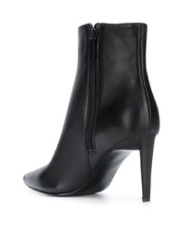 Bottines en cuir noires Kendall & Kylie