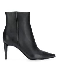 Bottines en cuir noires Kendall & Kylie