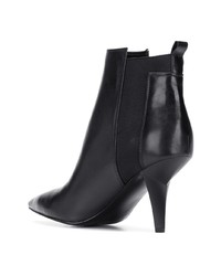 Bottines en cuir noires Kendall & Kylie