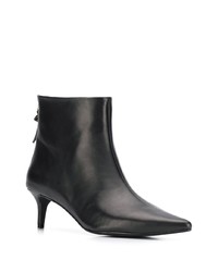 Bottines en cuir noires Kendall & Kylie