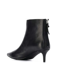 Bottines en cuir noires Kendall & Kylie