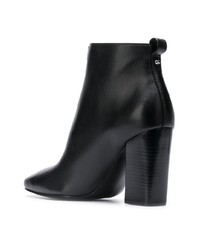 Bottines en cuir noires Kendall & Kylie