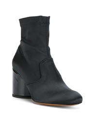 Bottines en cuir noires Clergerie