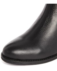 Bottines en cuir noires Park Lane