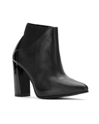 Bottines en cuir noires Studio Chofakian