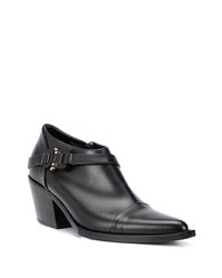 Bottines en cuir noires 1017 Alyx 9Sm