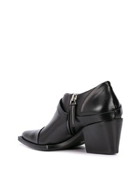 Bottines en cuir noires 1017 Alyx 9Sm