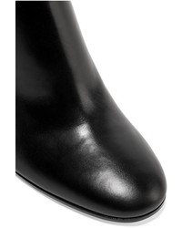 Bottines en cuir noires Gianvito Rossi