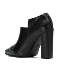 Bottines en cuir noires Studio Chofakian