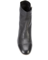 Bottines en cuir noires Officine Creative