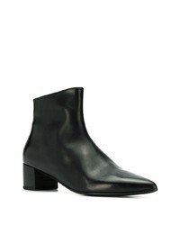 Bottines en cuir noires Marsèll