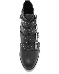 Bottines en cuir noires Rebecca Minkoff