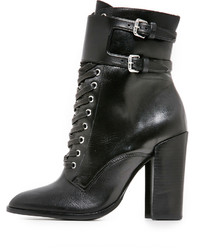 Bottines en cuir noires Schutz