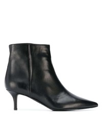 Bottines en cuir noires Marc Ellis